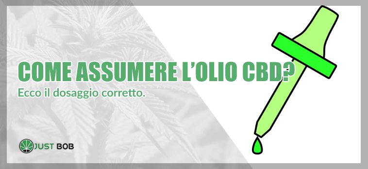 come assumere olio cbd