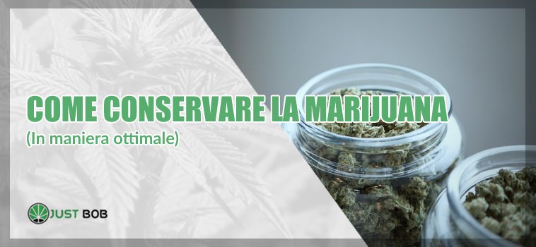 conservare marijuana