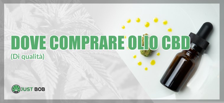 comprare olio cbd