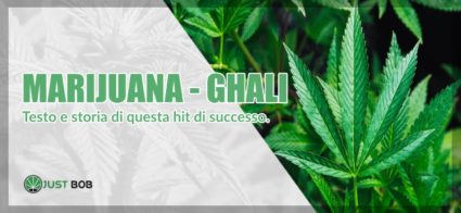 marijuana Ghali Testo