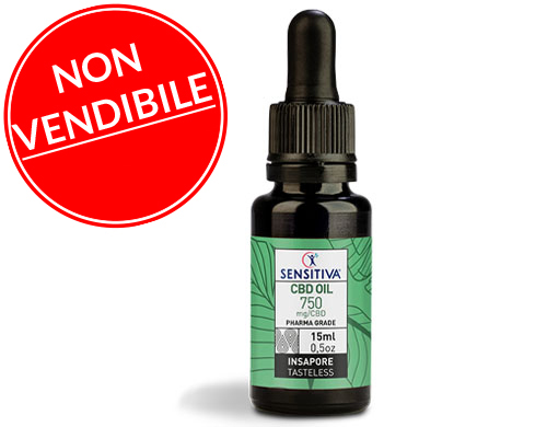 flacone olio CBD