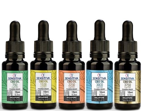 Kit Flaconi Olio CBD - Sensitiva