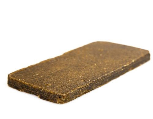 Tavoletta di Hashish legale Super Lemon Haze di cbd al 10%