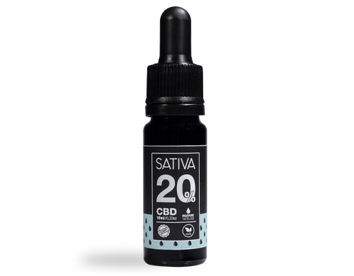Flacone Olio di CBD da 10 ml al 20% - Sativa