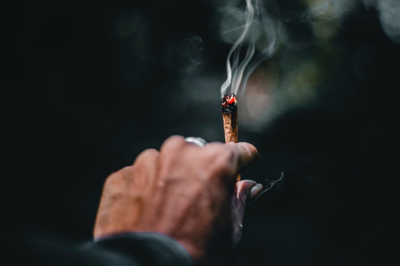 foglie che si possono fumare della cannabis light