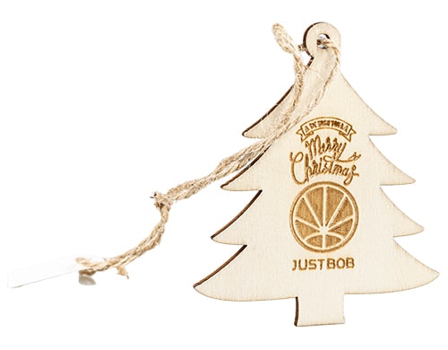 prodotto omaggio albero di natale justbob