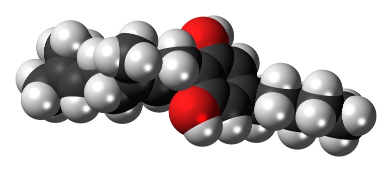 molecola di cannabigerolo presente in Zkittles CBG