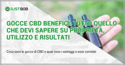 Gocce CBD Benefici: tutto quello che devi sapere