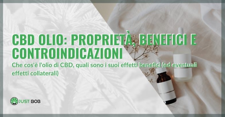 cbd olio proprietà