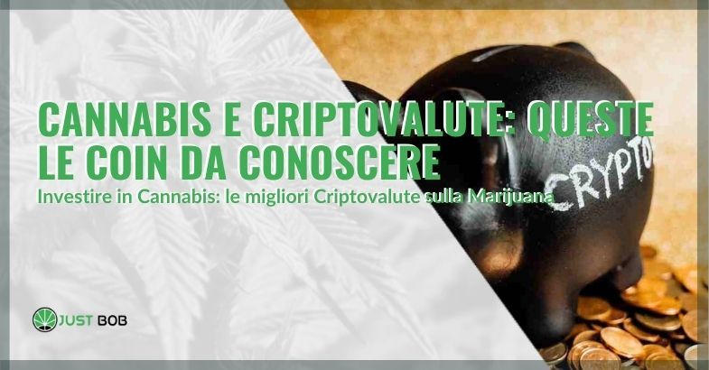 Le migliori criptovalute per investire in cannabis