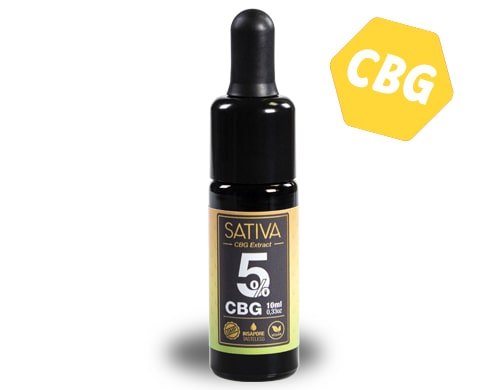 Olio Sativa CBG 5% Boccetta