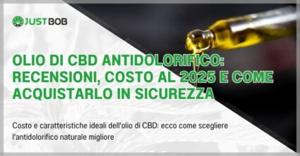 Olio di CBD antidolorifico: recensioni, costo al 2025 e come acquistarlo
