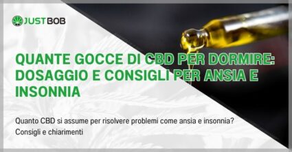 Quante gocce di CBD per dormire: dosaggio e consigli