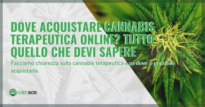 dove acquistare cannabis terapeutica online
