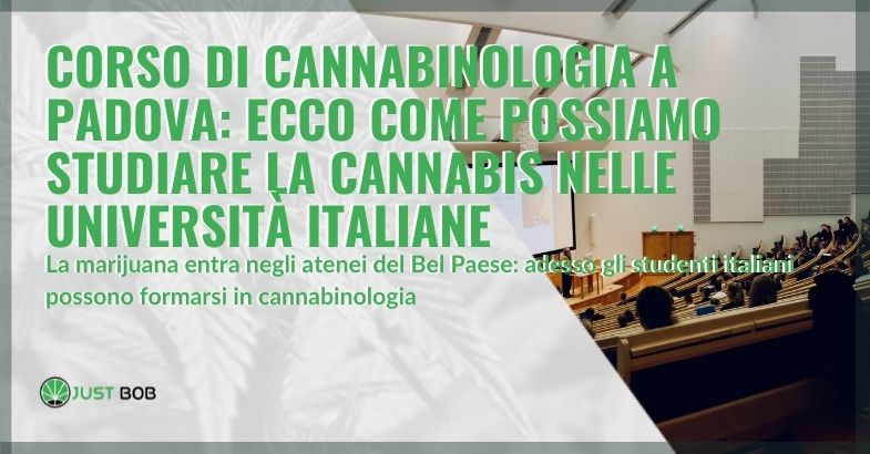 Corso di cannabinologia a Padova