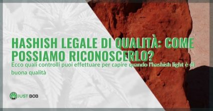 Hashish legale di qualità