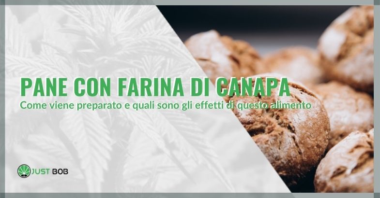 Pane con farina di canapa