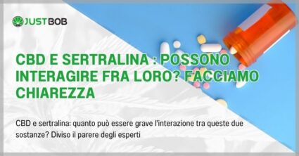 Cbd e sertralina : possono interagire fra loro?