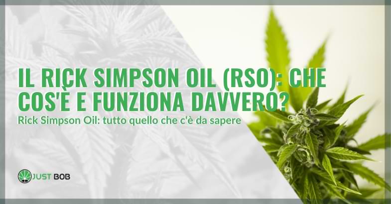 Rick Simpson Oil (RSO)