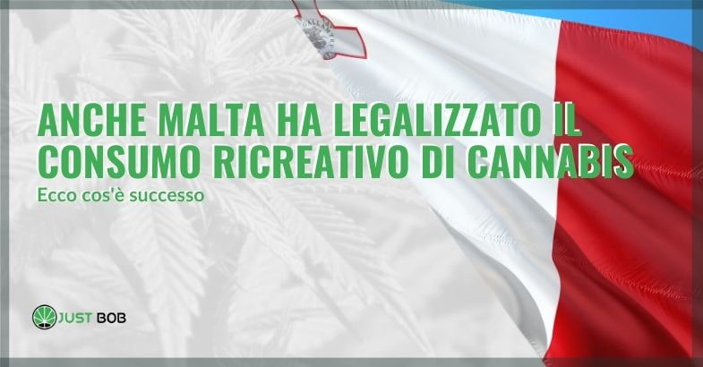 Malta legalizza la cannabis per uso ricreativo