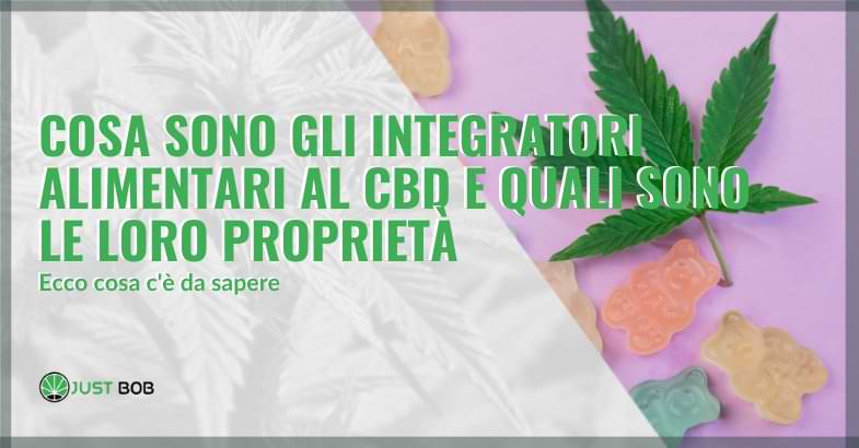 integratori CBD | Justbob