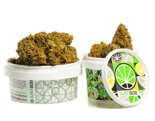 cannabis light Skunk H4 Cbd in contenitore sigillato