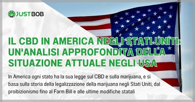 Il CBD in America negli Stati Uniti