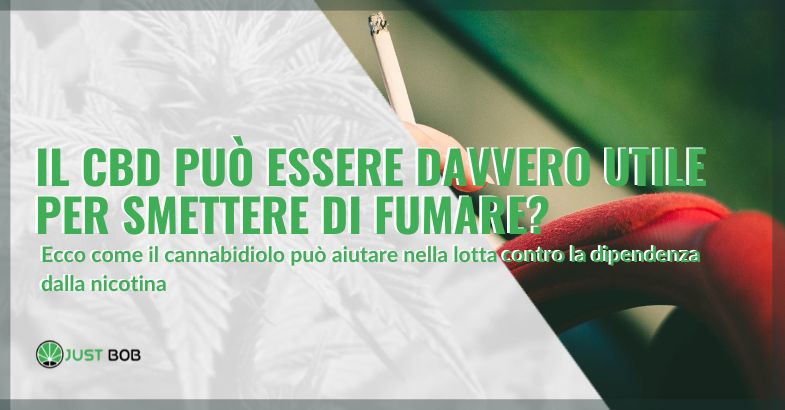 CBD per smettere di fumare | Justbob