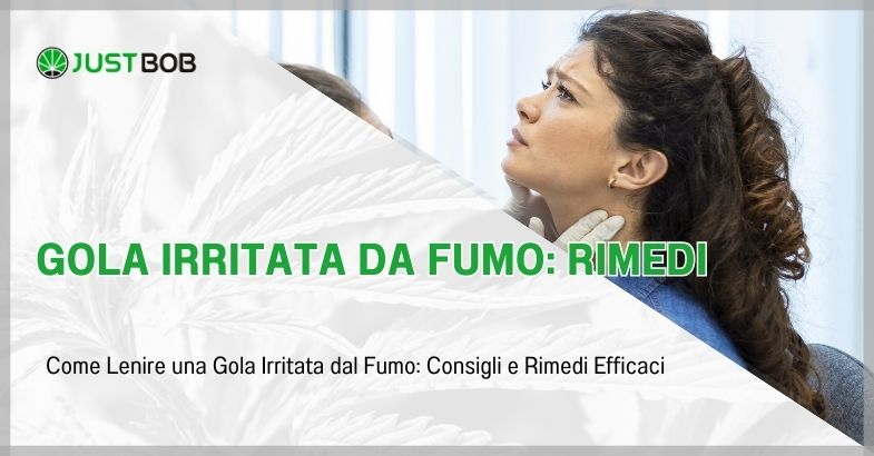 Gola irritata da fumo: rimedi