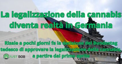 La legalizzazione della cannabis diventa realtà in Germania