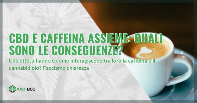 CBD e caffeina assieme | Justbob