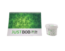 Calendario JustBob con barattolo